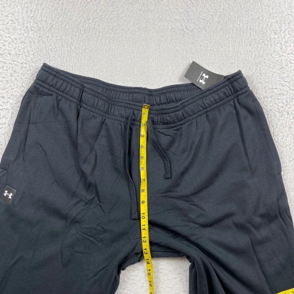 Under Armour Rival Fleece Joggers Mens 3XL Black Loose Fit Athletic Sweatpants‎